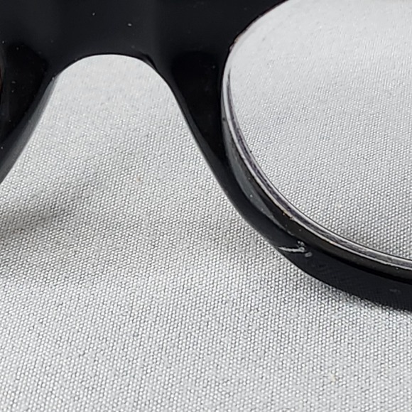 Saint Laurent Eyeglasses SL316 Betty 001 Black Oval Square 53-19-145 Frames Only - Picture 2 of 15